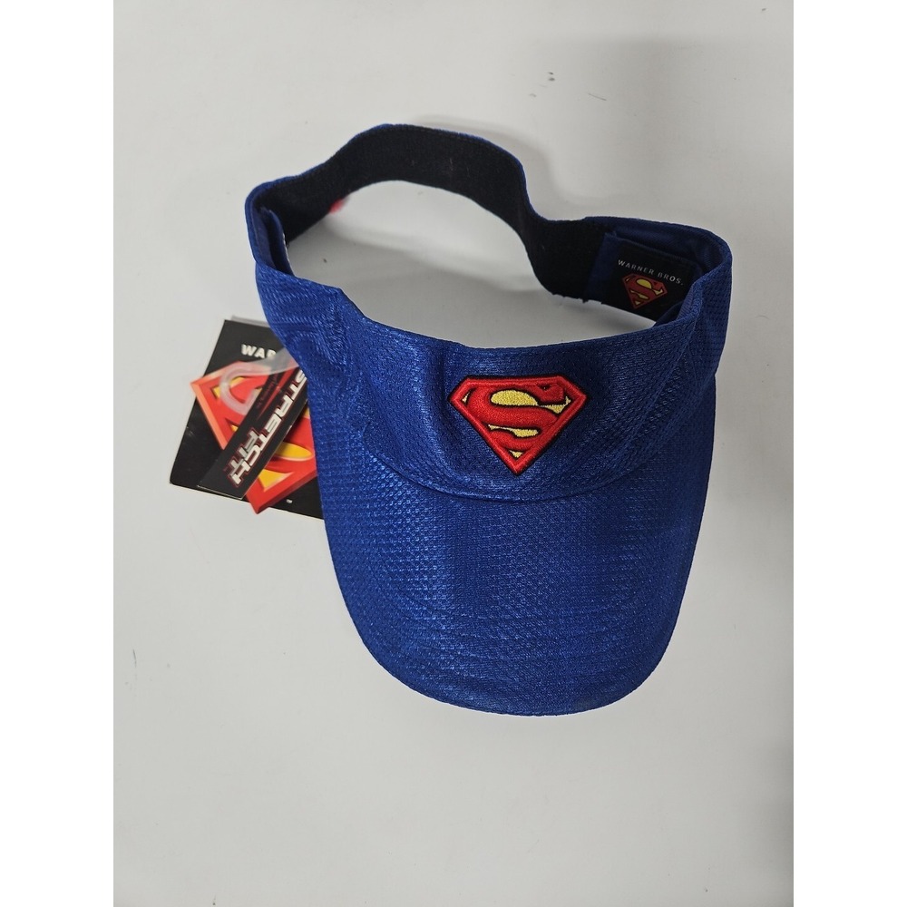 Vintage‎ Superman Youth 8-20 Visor Warner Bros 2002 S(02)